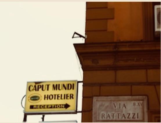 Caput Mundi Hotell Rom Exteriör bild